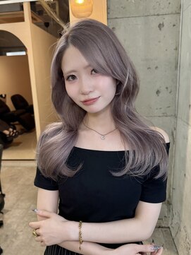 ラニヘアサロン(lani hair salon) グレージュ/シルバーミルクティー/ブリーチ/ダブルカラー