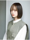 【arte pelo】ミニボブ/フェイスフレーミングカラー