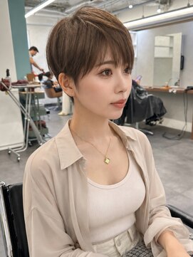 オウル(Owll) 【Owll】石田学史大阪ベリーショート20代30代40代透明感カラー