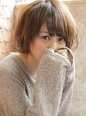【+~ing】抜け×透け感=可愛い丸みショート【畠山竜哉】