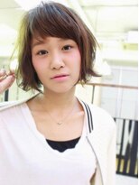 エムスラッシュ センター南(M.SLASH)&nbsp;【M.SLASH】ベビーバングの★ガーリーボブ