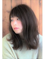 ヘアーロギア 栄店(hair LOGiA) ★hair LOGIA★　 〇3Dカラー　抜け感　小顔ミディアム