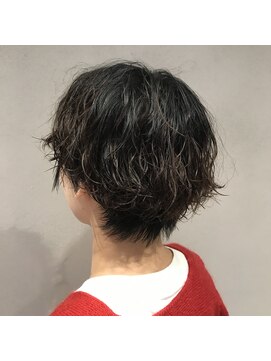 フェンヘアーアイス 中目黒(Fen.hair ici) ショート 似合わせ ニュアンス パーマ