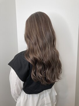 ナンバー(number+) 20代30代40代大人かっこいいハイライトブリーチ無造作