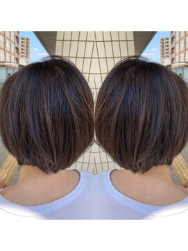 スタジオ アルファプラス 日暮里店(studio α+) ハイライトボブレイヤー【スタジオアルファプラス日暮里】