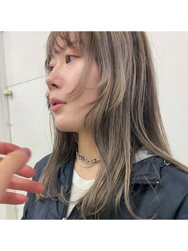 キー(kii) アンブレラカラー グレージュ 福岡 天神 薬院 20代