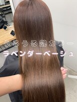 フォンズ(FONS)&nbsp;ブリーチなし＊うる艶韓国カラー　ラベンダーカラー　ラベージュ