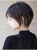 大人可愛いマッシュショートボブウルフカット◎30代40代50代60代