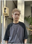 メンズ/ハイトーン/スパイキーショート