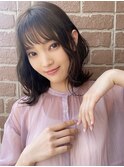 ミディアムボブスタイル