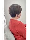 大人可愛い30代40代50ショートボブショート丸みショート