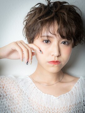 カバーヘアアンドスパ ブリス 浦和(COVER HAIR&SPA bliss) 大人ガーリーくせ毛風小顔マッシュパーマ204t浦和20代30代40代