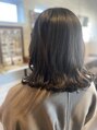ケーリップ K-Rip 切りっぱなしスタイルお仕上げは波巻でナチュラル可愛い◎