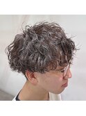 波巻きパーマ