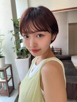 アンバー 池袋(amber)&nbsp;ハンサムショート/オリーブベージュ/ウェットヘア[池袋駅]