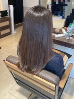 ヘアリゾート粋 ティガ 池袋店(tiga)&nbsp;ストレート/ミルクティーアッシュベージュ