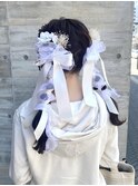 成人式前撮りhair set♪