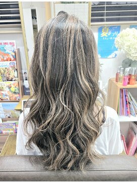 ヘアアンドメイク イムス(hair&make imus) 【imus】巻き髪ハイライト