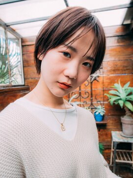 リュープリエ 笹塚(Lieu plie) 大人可愛いフェミニンショート