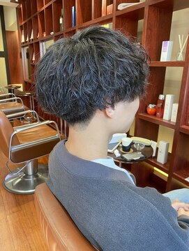 マルム(mulum) マッシュ×スパイラルパーマ