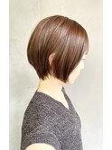 ショートボブ/モーヴベージュ