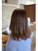 ローレイヤーカット×シークレットハイライトカラー