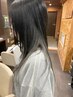 ダメージレスケアカラー＋前髪カット￥7580→￥7040