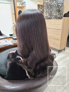 アンクラウド(an cloud) アッシュブラウン/グレージュ/ブリーチなしカラー