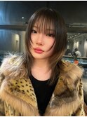 ポイントブリーチ×ハッシュカット