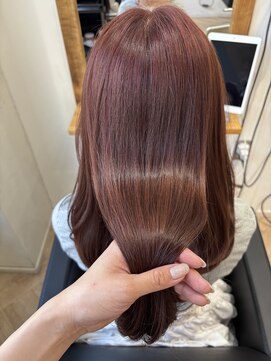ハーツ(Heart's) ピンクベージュ　白髪ぼかし30代40代50代