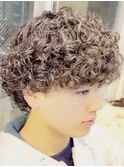 【Hale】ブルーブラックNo3189韓国マッシュスパイキーショート