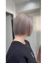 セレーネヘアーレイズ 梅田店(Selene hair Raise)&nbsp;グレージュ/ハイトーン/ブリーチカラー/ハイトーンボブ