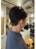 メンズク似合わせカット＋眉カット＋ショートヘッドスパ