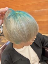 フーチー クーチー アマティー 豊中店(FUCHI KUCHI amati)&nbsp;@fuchi_kuchi.okada［豊中,髪質改善/水素/ルーツカラー/ミント］