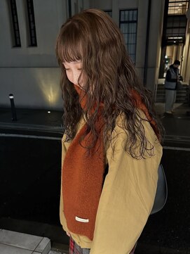 エヌ 河原町(enu) ロングパーマ/森武/enu河原町/京都美容室