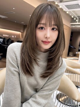 マシェリー バイ ロンド 金山(Ma cherie by Lond) 髪質改善/レイヤーカット/顔周りカット/前髪/韓国/ダブルカラー