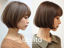 アビリタ(abilita)の雰囲気（トレンドを取り入れたボブ、ミニボブ、丸みボブも似合わせ♪）