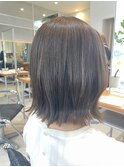 【レイヤーボブ★オリーブベージュ】