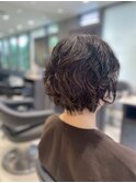 ショート×デジタルパーマ