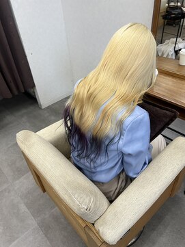 リングバイモアムー(Ring by Moremuu) 青×紫 エンドカラー