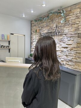 ケンジサナンド(KENJE Sanando) 透明感抜群☆オリーブベージュカラー