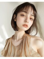 hum 立川【ハム】髪質改善・酸性ストレート・縮毛矯正 ココアベージュ/オリーブグレー/小顔/黒髪[立川/髪質改善]