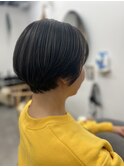 【自由が丘】コントラストハイライトのショート