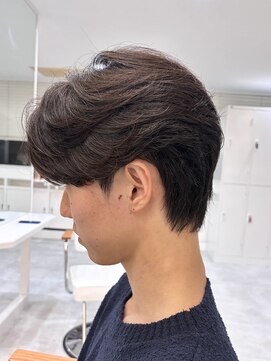 アノ 別府店(Ano.) 大分ニュアンスパーマセンターパートフェザーパーマ毛流れパーマ