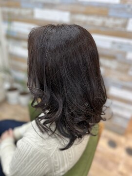 ツヤツヤチョコレートブラウン