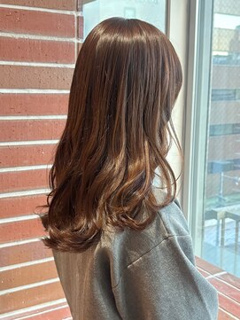 OWAY Hcolorでつくる艶々オリーブベージュ