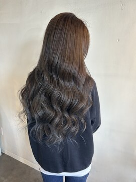 ムード マグ レーベル 南松本(MOOD Mag Label) 20代30代◎冬の透明感グレージュカラー×髪質改善