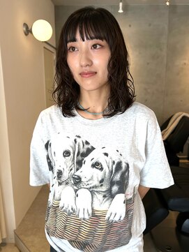 オンリー(ONLY.) ミディアムパーマ×レイヤーカット yukari