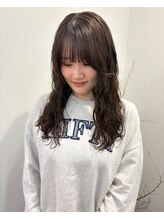 エフ ヘアーアンドリラクゼーション(F. hair & relaxation)&nbsp;今っぽくラフなロングパーマ
