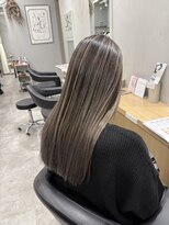 アヴァンス 京橋店(AVANCE)&nbsp;着物ヘア/大人ガーリー/ダークアッシュ/似合わせカット/京橋